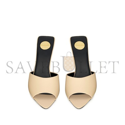 YSL ROMY MULES IN SMOOTH LEATHER 806669AACSQ9928
