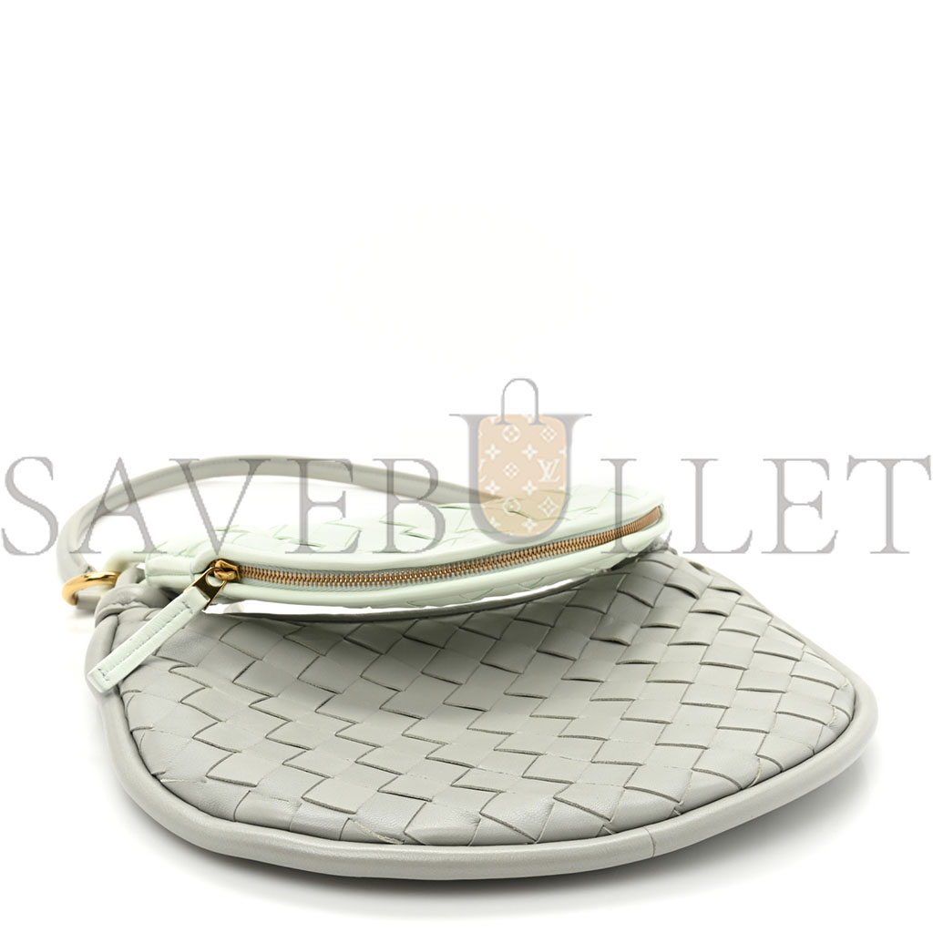 BOTTEGA VENETA NAPPA INTRECCIATO SMALL GEMELLI AGATE GREY GLACIER (25*18*6cm) BOTTEGA VENETA NAPPA INTRECCIATO SMALL GEMELLI AGATE GREY GLACIER (25*18*6cm)