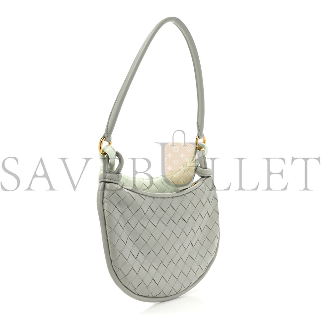 BOTTEGA VENETA NAPPA INTRECCIATO SMALL GEMELLI AGATE GREY GLACIER (25*18*6cm) BOTTEGA VENETA NAPPA INTRECCIATO SMALL GEMELLI AGATE GREY GLACIER (25*18*6cm)