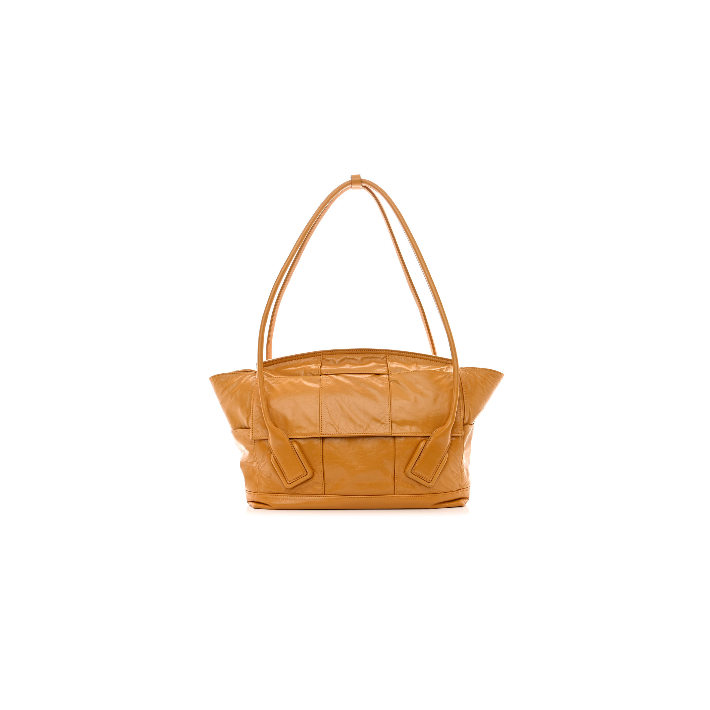 BOTTEGA VENETA PAPER CALFSKIN MAXI INTRECCIATO MEDIUM ARCO SLOUCH YELLOW (32*27*11cm) BOTTEGA VENETA PAPER CALFSKIN MAXI INTRECCIATO MEDIUM ARCO SLOUCH YELLOW (32*27*11cm)