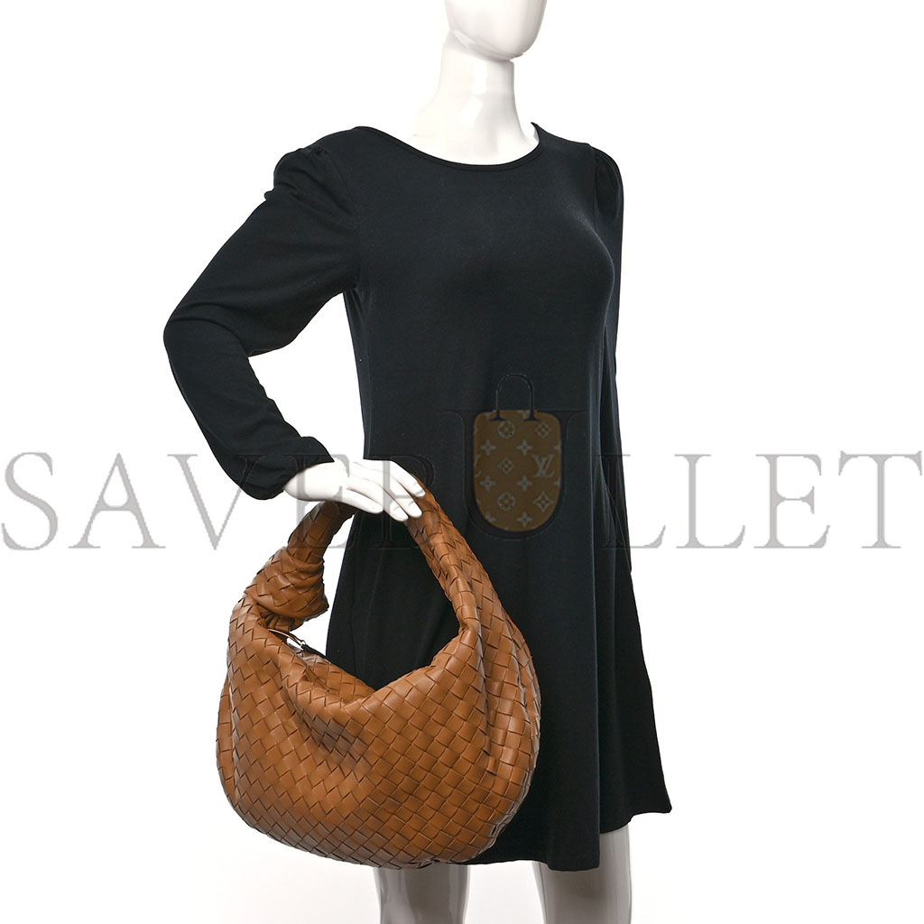 BOTTEGA VENETA NAPPA INTRECCIATO SMALL JODIE CARAMEL (48*30*13cm) BOTTEGA VENETA NAPPA INTRECCIATO SMALL JODIE CARAMEL (48*30*13cm)