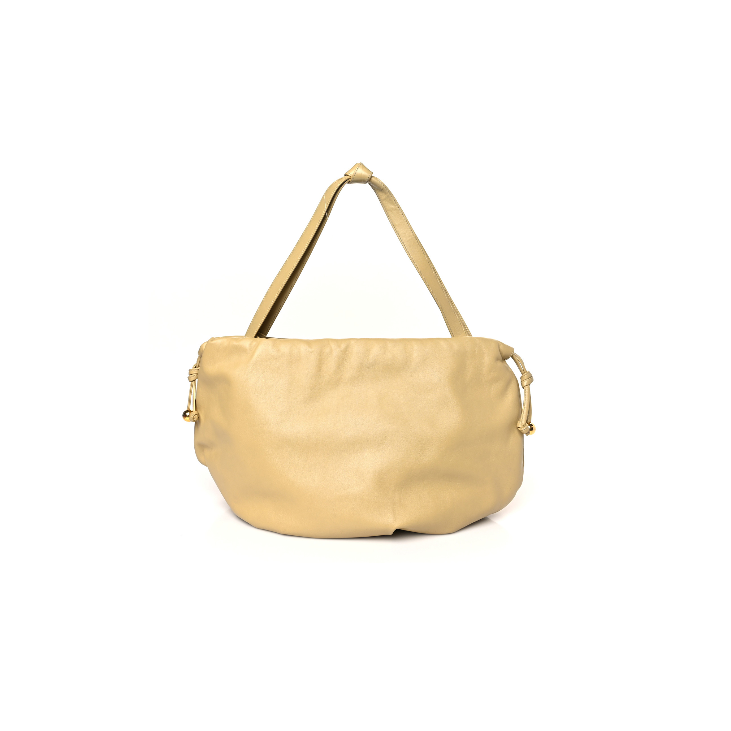 BOTTEGA VENETA NAPPA THE BULB SHOULDER CLUTCH TAPIOCA (38*17*9cm) BOTTEGA VENETA NAPPA THE BULB SHOULDER CLUTCH TAPIOCA (38*17*9cm)
