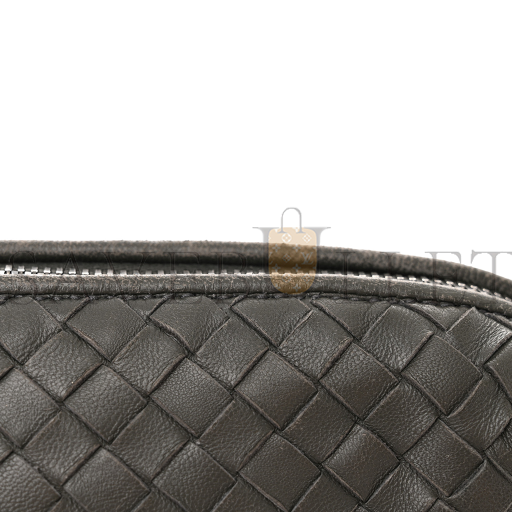 BOTTEGA VENETA NAPPA INTRECCIATO NODINI CROSSBODY MESSENGER NEW LIGHT GREY (23*19*5cm) BOTTEGA VENETA NAPPA INTRECCIATO NODINI CROSSBODY MESSENGER NEW LIGHT GREY (23*19*5cm)