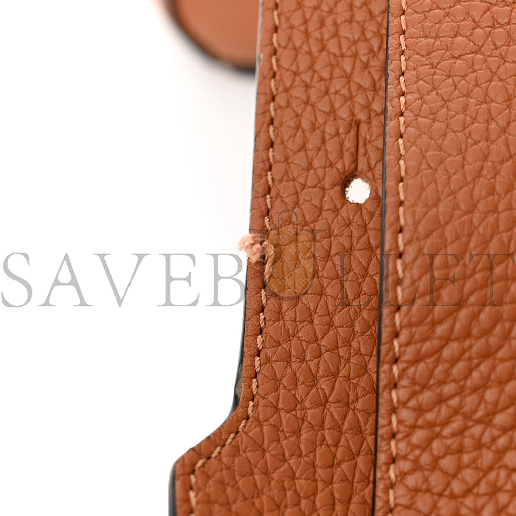 LOEWE CALFSKIN LARGE PUZZLE BAG TAN (36.5*23*19cm)