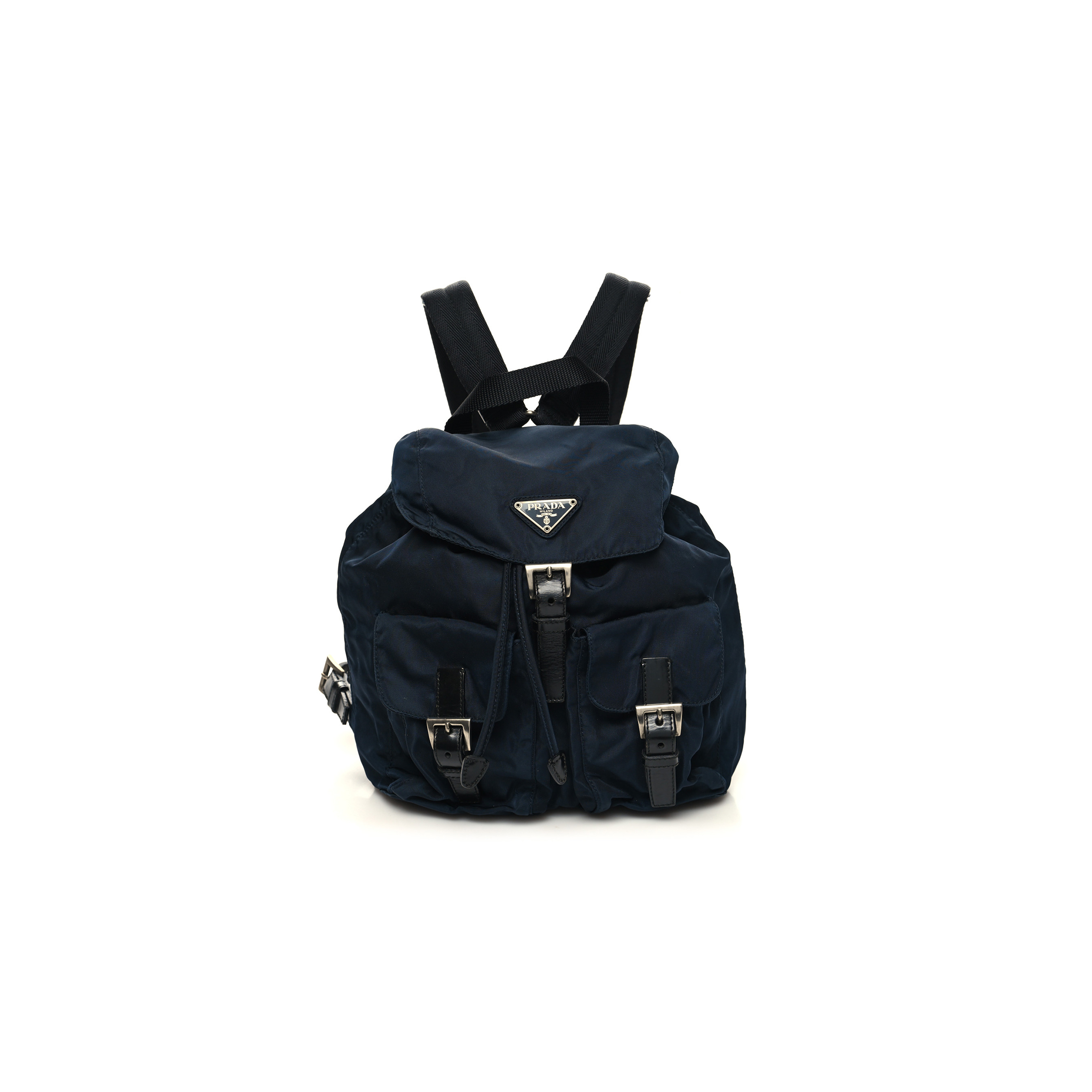 PRADA NYLON VELA SMALL BACKPACK NAVY (32*29*15cm)