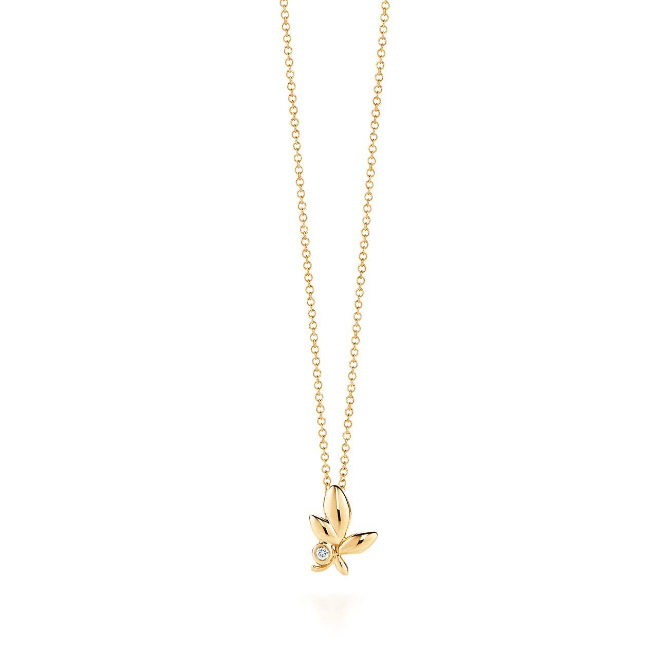 TIFFANY  PALOMA PICASSO® OLIVE LEAF PENDANT