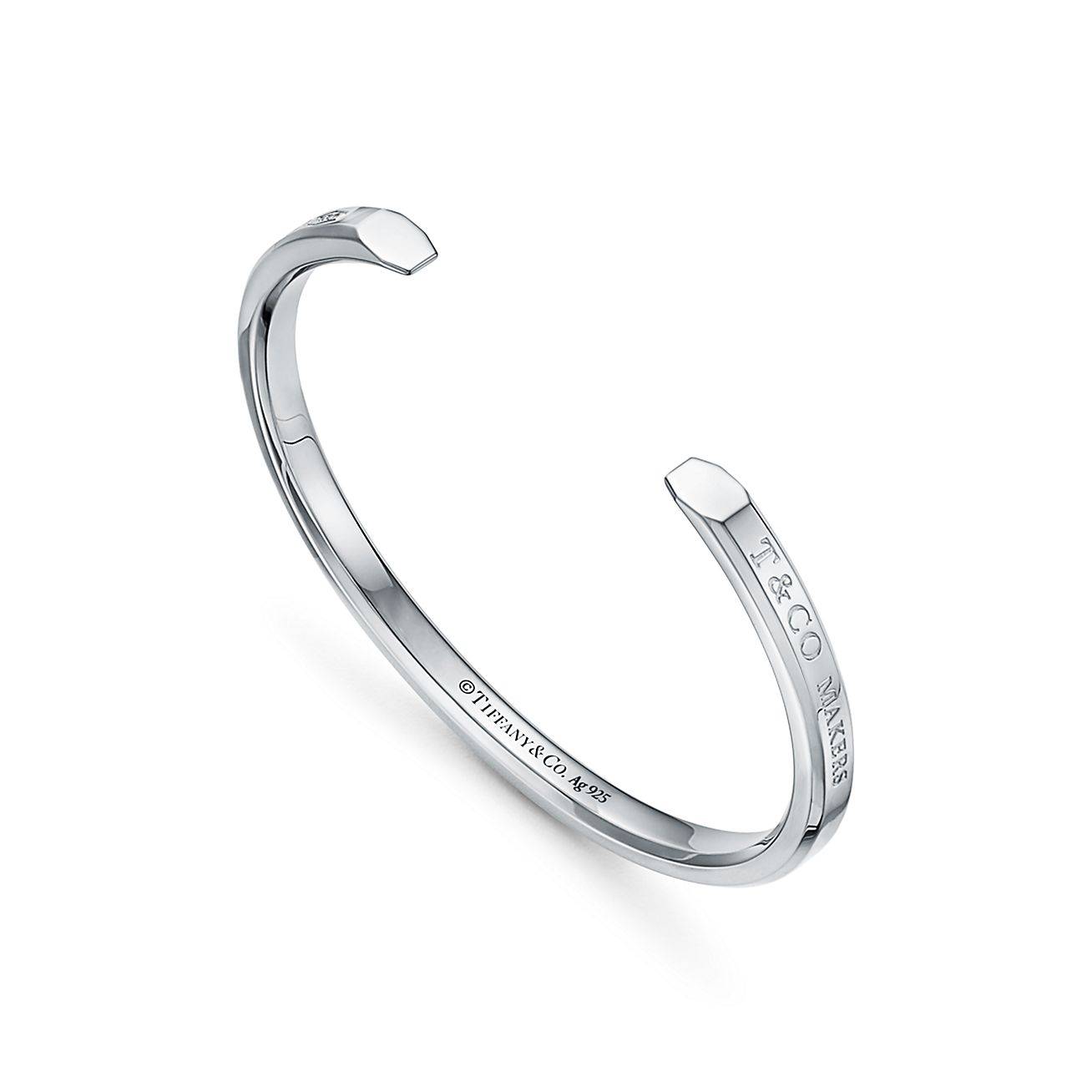 TIFFANY 1837® MAKERS NARROW CUFF IN STERLING SILVER