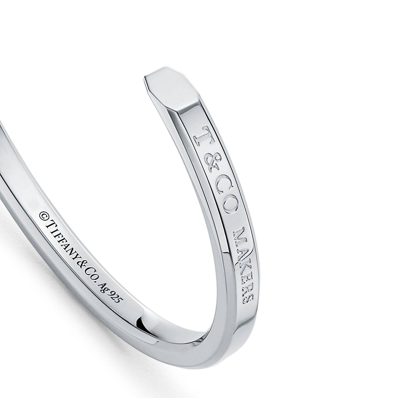 TIFFANY 1837® MAKERS NARROW CUFF IN STERLING SILVER