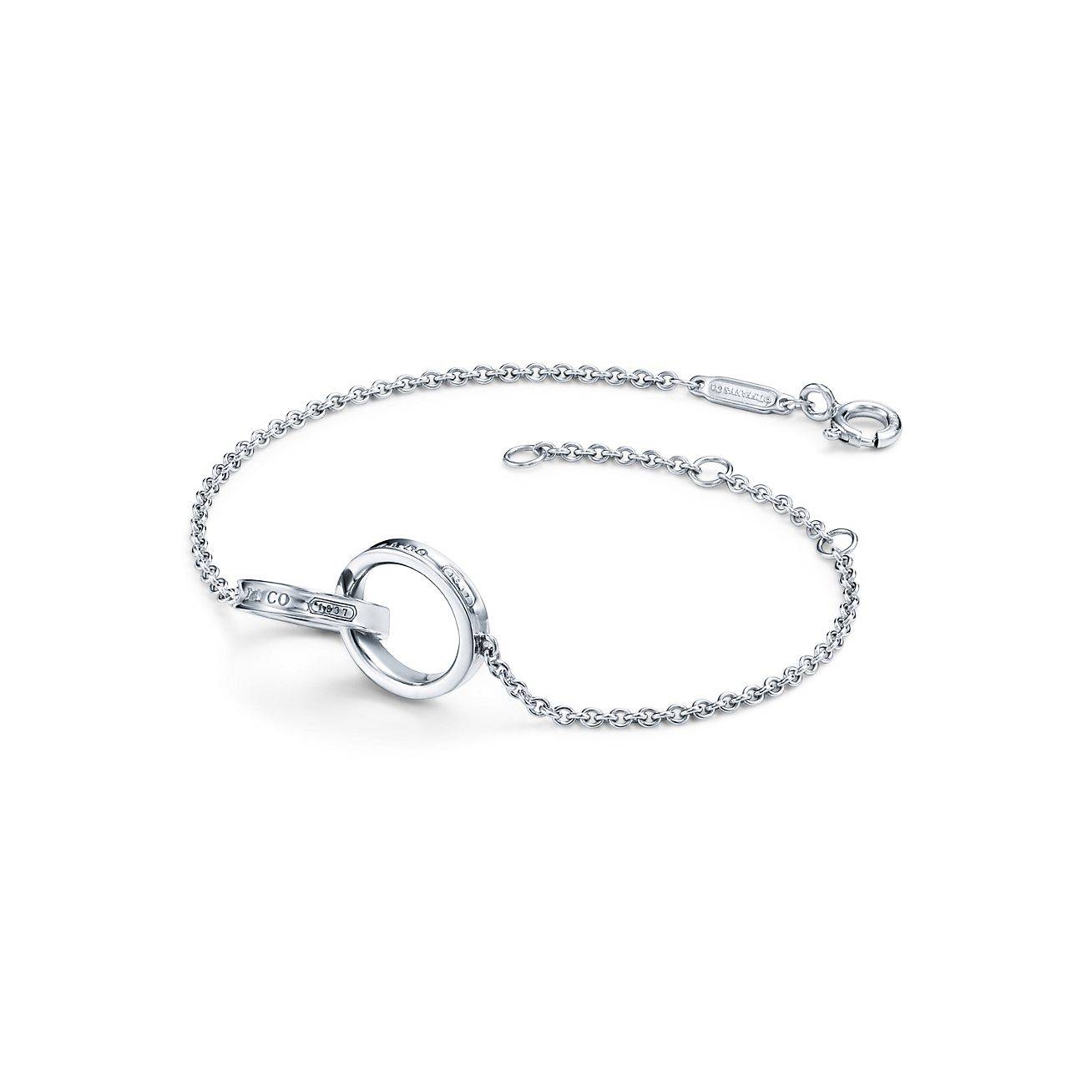 TIFFANY 1837® INTERLOCKING CIRCLES CHAIN BRACELET IN SILVER